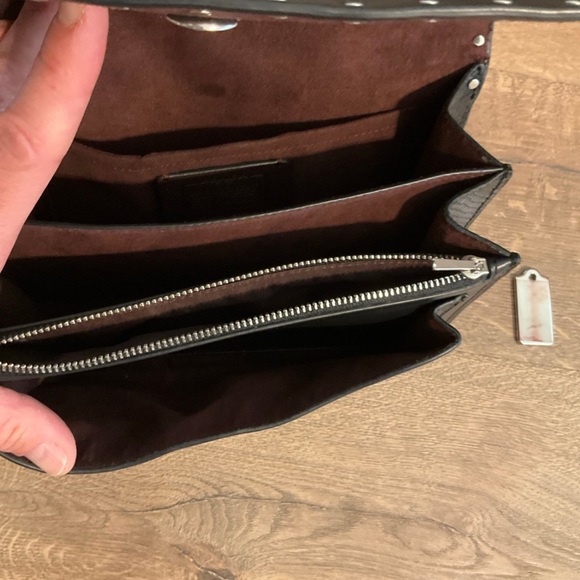 Coach Klara black studded cross body bag - Picture 12 of 13